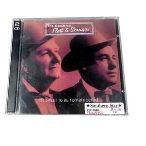 The Essential Flatt & Scruggs 2 CD Set 1997 Country Bluegrass Music Collection